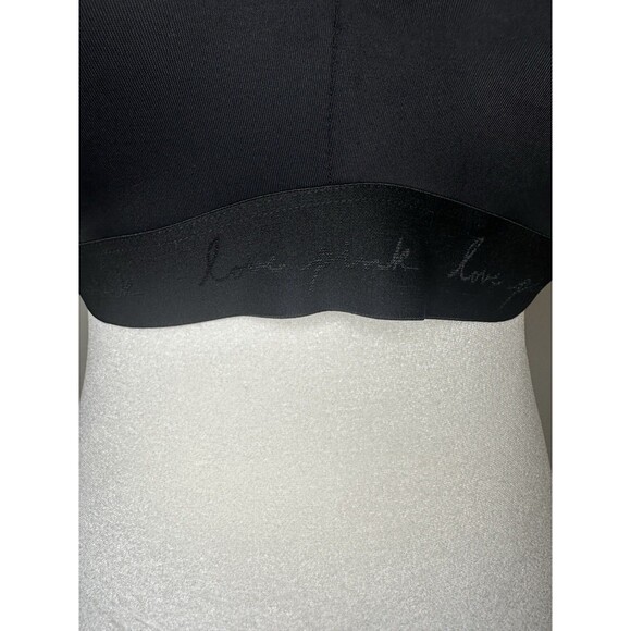 PINK Victoria’s Secret Wear Everywhere Lightly Lined Bra Black 40DDD #1237 - Picture 2 of 7